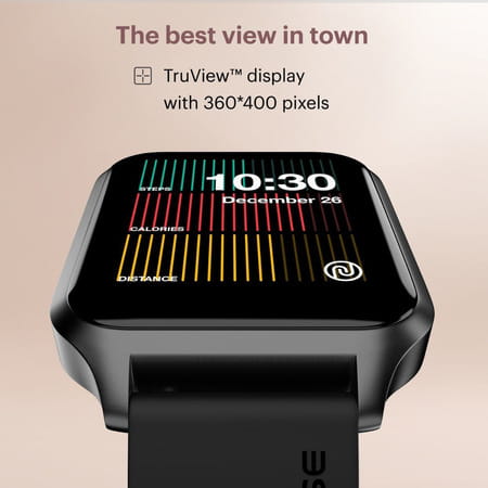 Noise Colorfit Brio Smartwatch (Black)