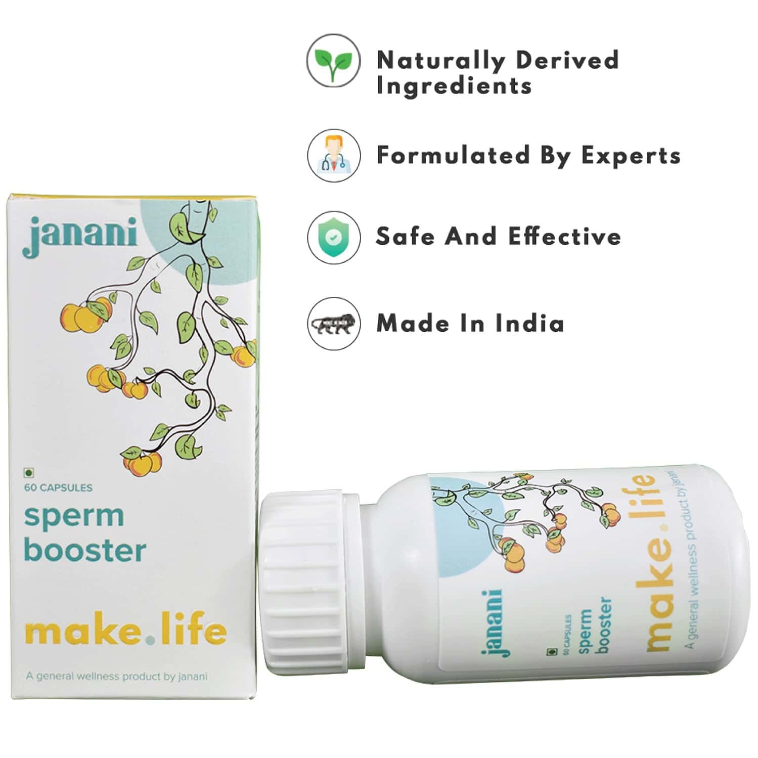 Buy JANANI SPERM BOOSTER 60TABLETS Online & Get Upto 60 OFF at PharmEasy