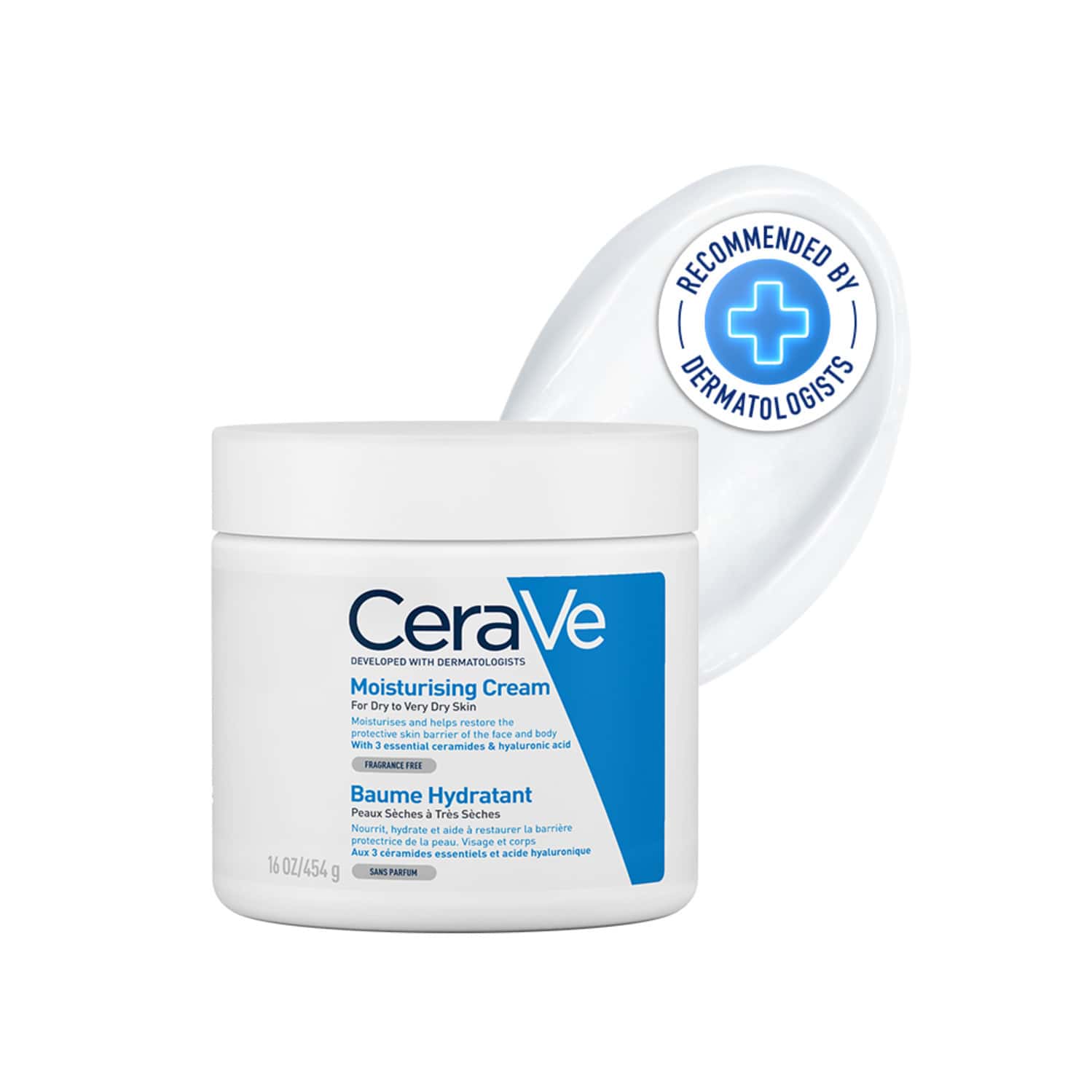 Cerave Moisturizing Cream For Dry To Very Dry Skin - 454gm