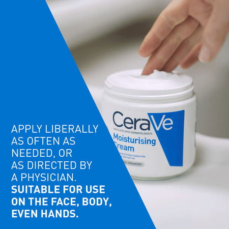 Cerave Moisturizing Cream For Dry To Very Dry Skin - 454gm