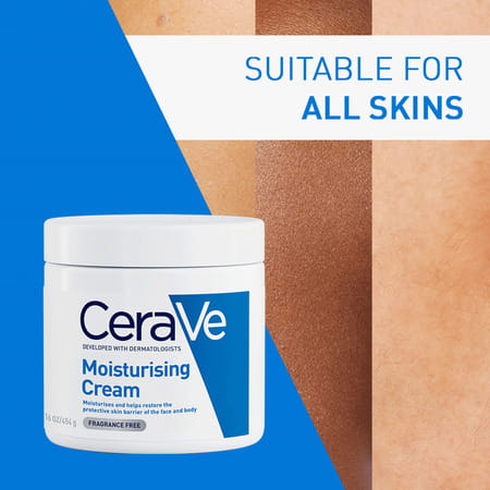 Cerave Moisturizing Cream For Dry To Very Dry Skin - 454gm