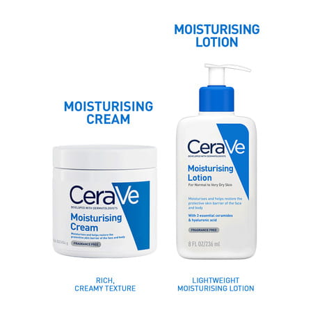 Cerave Moisturizing Cream For Dry To Very Dry Skin - 454gm