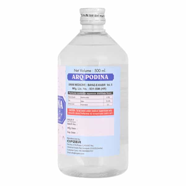 Cipzer Arq Pudina 500Ml | Herbal Tonic For Digestion| Nausea Relief & General Wellness
