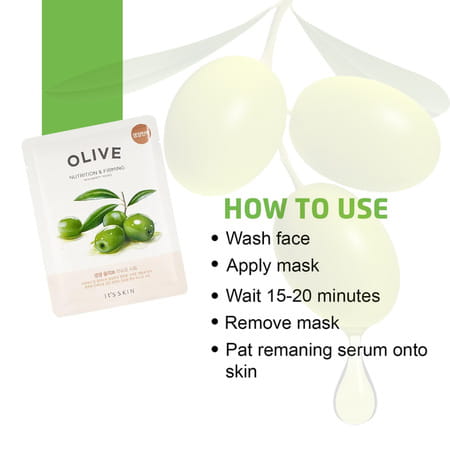 It'S Skin The Fresh Mask Sheet - Olive - Pack Of 5