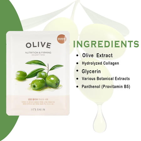It'S Skin The Fresh Mask Sheet - Olive - Pack Of 5