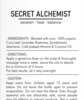 Secret Alchemist Revive - Anti Hairfall Oil