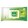 Dettol Disinfectant Sanitizer Wet Wipes For Skin & Surfaces Original - 80 Count