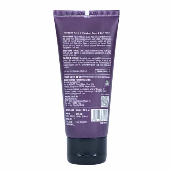 Domina Raunchy Natural Lubricant Gel 50Ml