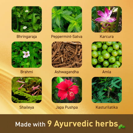 Navratna Gold Ayurvedic Oil - 200 Ml