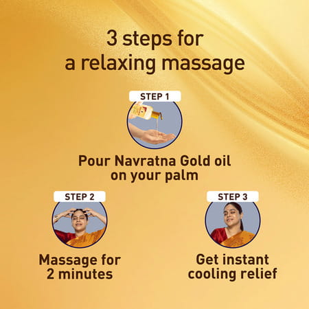 Navratna Gold Ayurvedic Oil - 200 Ml