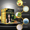 Deemark Black Hair Color Shampoo(20*15ml) - Long Lasting Formula|Herbal Extracts & 100% Ammonia Free