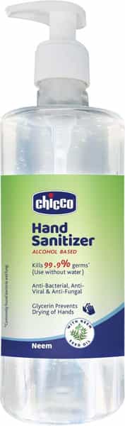 Chicco Baby Hand Sanitizer Neem - 500Ml