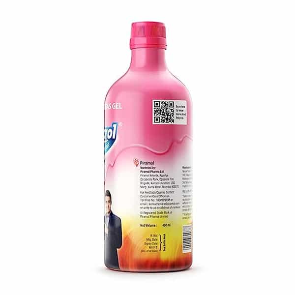 Polycrol Xpress Relief Antacid Gel - Sugar Free | 450 Ml (Pack Of 2)