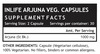 Inlife Arjuna Supplement 500 Mg - 60 Vegetarian Capsules