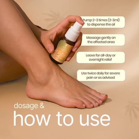 Boheco Glide+ Joint Pain Relief Oil | With Vijaya Leaf Extract | 100ml