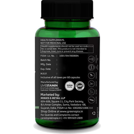 Greenopia Digestive Enzymes 60 Vegetarian Capsules