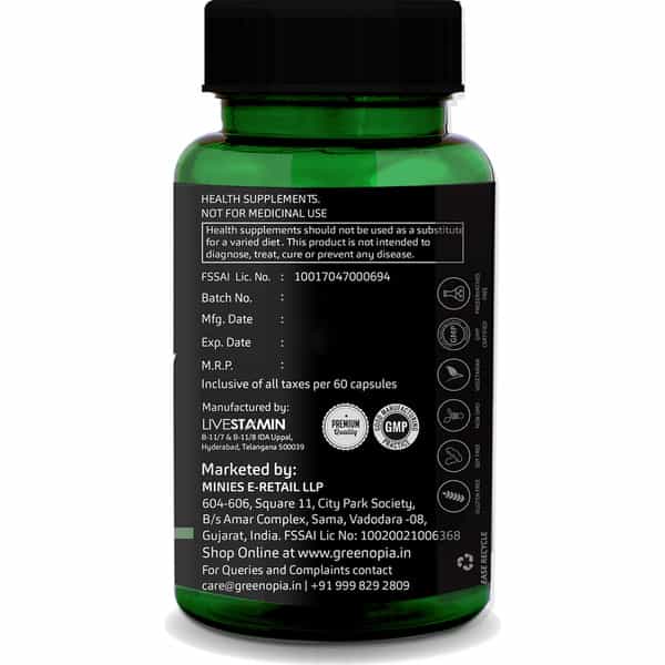 Greenopia Digestive Enzymes 60 Vegetarian Capsules