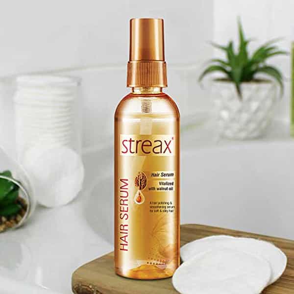 Streax Hair Serum For Women & Men 100Ml Pack Of 3 | Vitalized With Walnut Oil | Silky Hair