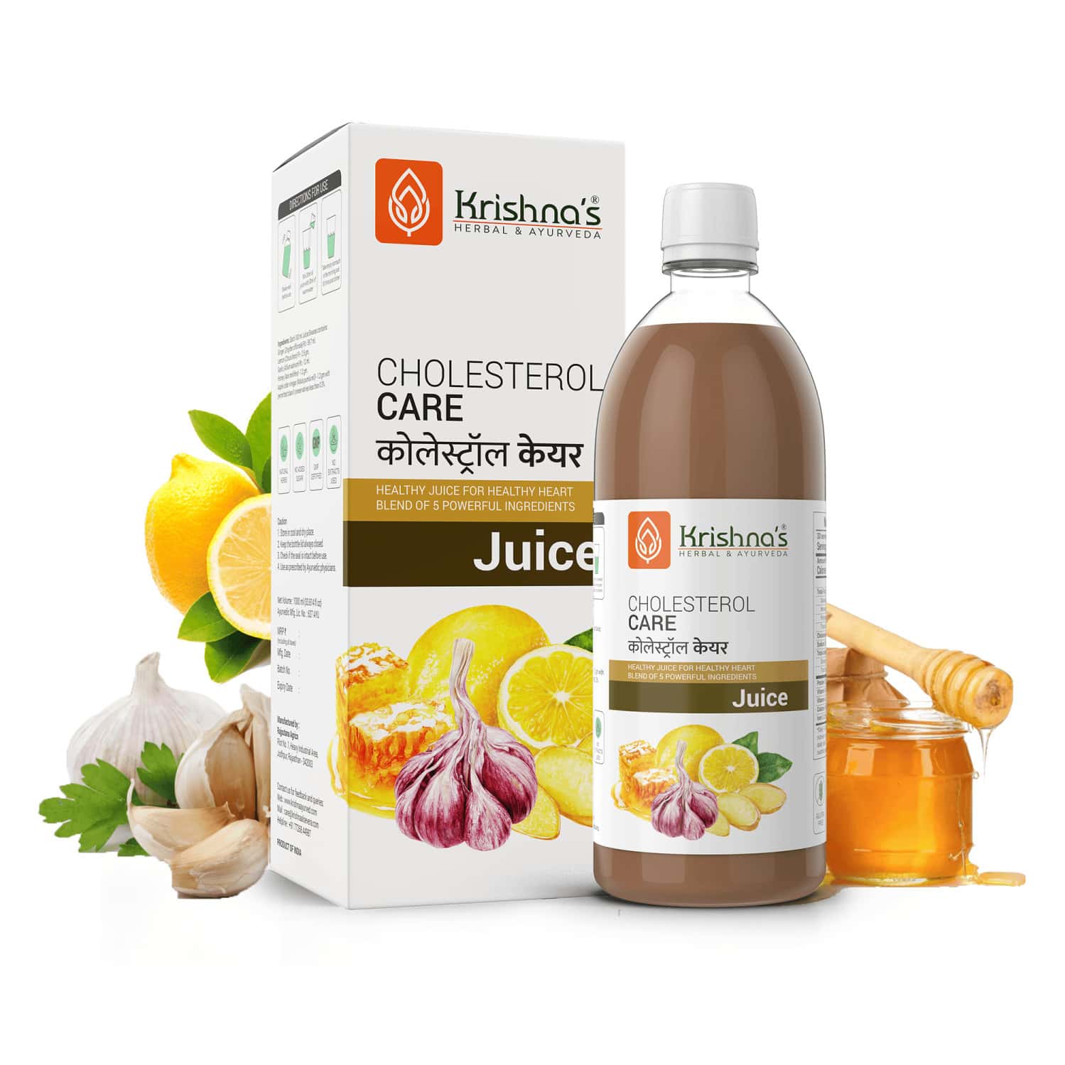 Krishna's Cholesterol Care Juice - 1 Litre