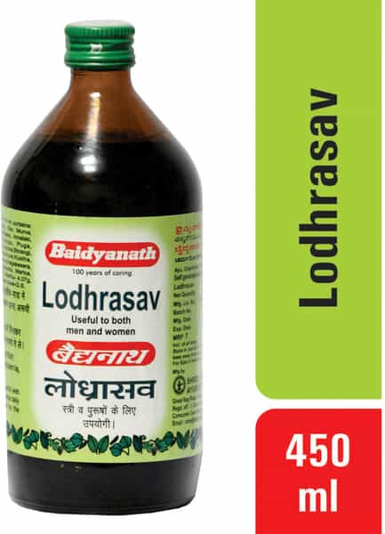 Baidyanath Asli Ayurved Lodhrasav 450 Ml