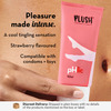 Plush Phlic Lubricant- Strawberry Chill- Water Based + Non Sticky- 50Ml