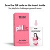 Plush Phlic Lubricant- Strawberry Chill- Water Based + Non Sticky- 50Ml