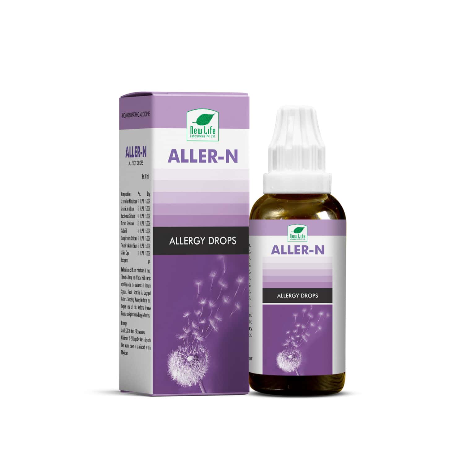 New Life Nl Aller-n Drops | 30 Ml
