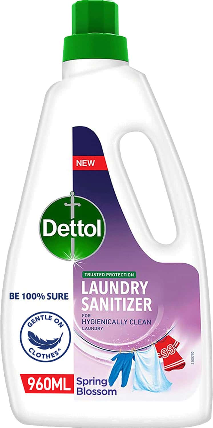 Dettol Laundry Sanitizer - Suitable For All Fabrics (Spring Blossom 960ml)