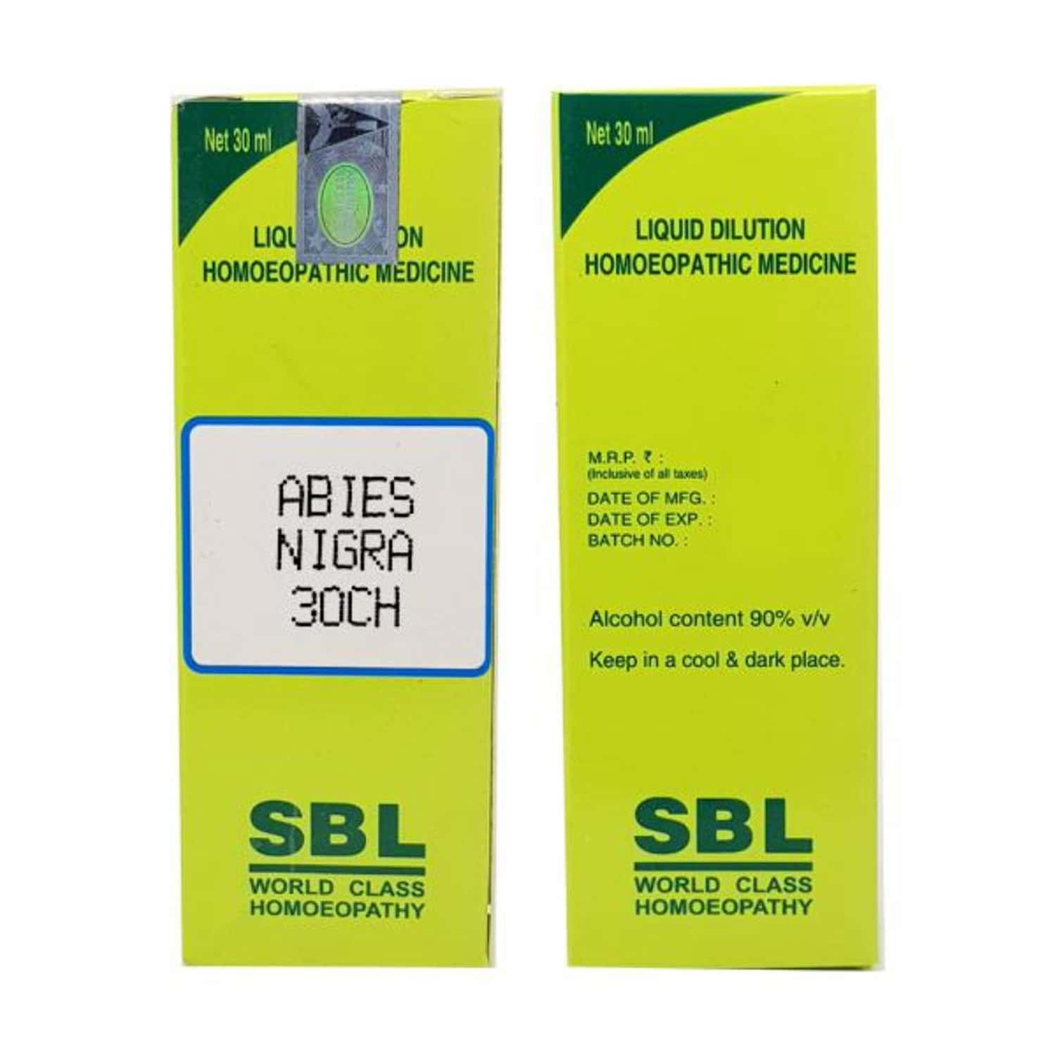 Sbl Abies Nigra Dilution 30 Ch 30 Ml Pack Of 2