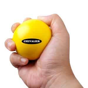 Chevalier Physiotherapy Hand Exercise Soft Stress Ball Yellow Pack Of 1