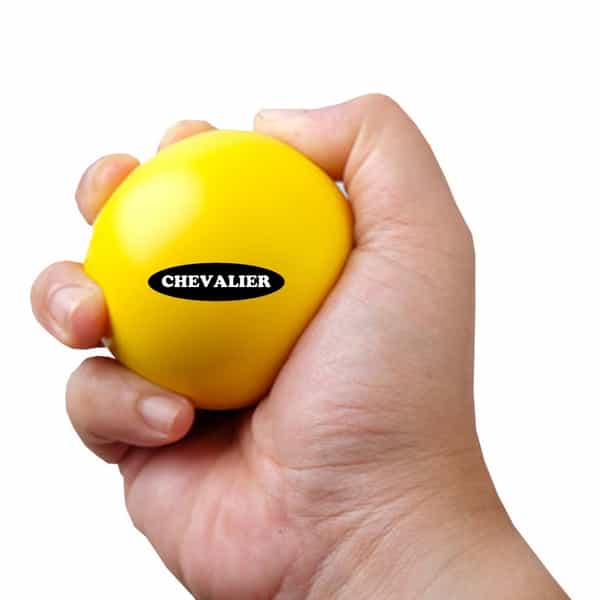 Chevalier Physiotherapy Hand Exercise Soft Stress Ball Yellow Pack Of 1