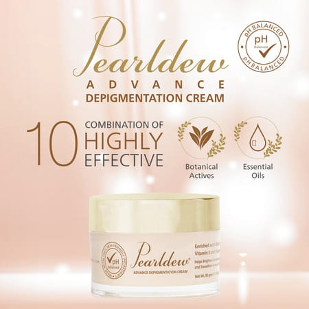 Pearldew Advance De-Pigmentation Cream 50 Gm (Pack Of 4)