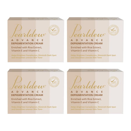 Pearldew Advance De-Pigmentation Cream 50 Gm (Pack Of 4)