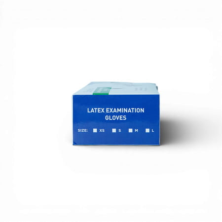 Slaney Slanex Latex Examination Gloves - Large Size