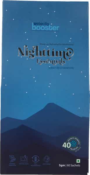 Welocity Booster's Nighttime Essentials- Improves Digestion With Natural Probiotic Blend