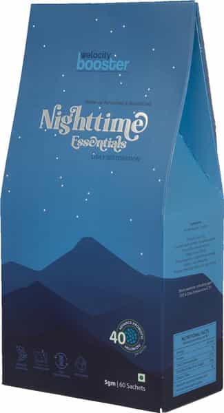 Welocity Booster's Nighttime Essentials- Improves Digestion With Natural Probiotic Blend