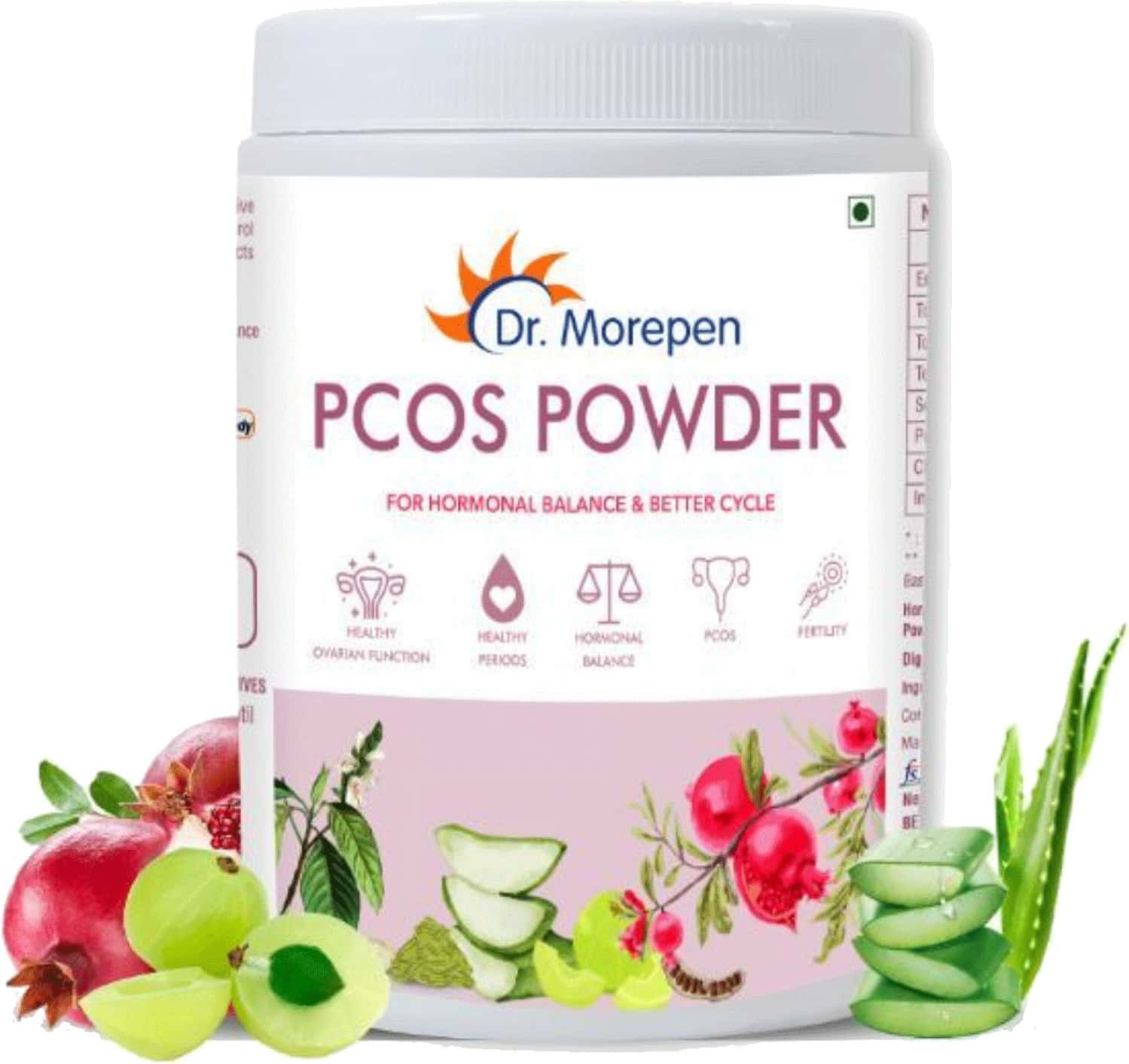 Dr. Morepen Pcos Powder For Hormonal Balance & Better Cycle Supplement For Women - 250g