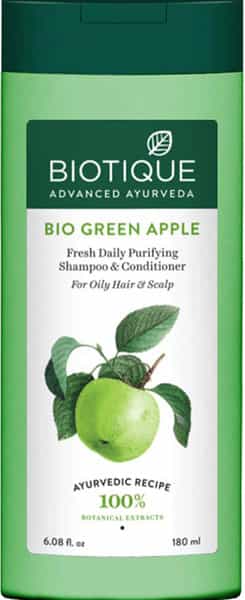 Biotique Green Apple Shampoo - 180Ml