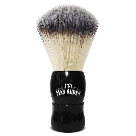 Man Arden Elegant Black Premium Shaving Brush With Ultra Soft&Absorbent Bristles&Long Handle