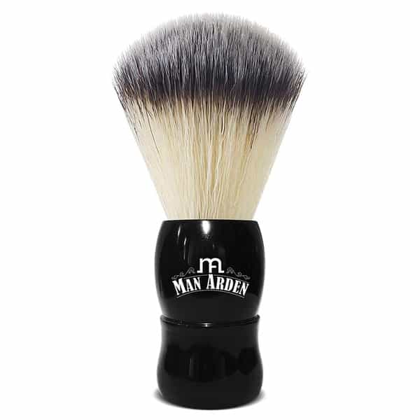 Man Arden Elegant Black Premium Shaving Brush With Ultra Soft&Absorbent Bristles&Long Handle