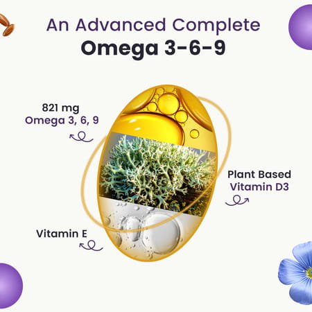 Neuherbs Omega Flaxseed Oil 60 Capsules