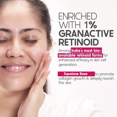Cos-Iq A-1% Granactive Retinoid In Squalane 30Ml | Only 4 Ingredients Vit-A Anti Ageing Retinol