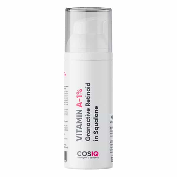 Cos-Iq A-1% Granactive Retinoid In Squalane 30Ml | Only 4 Ingredients Vit-A Anti Ageing Retinol