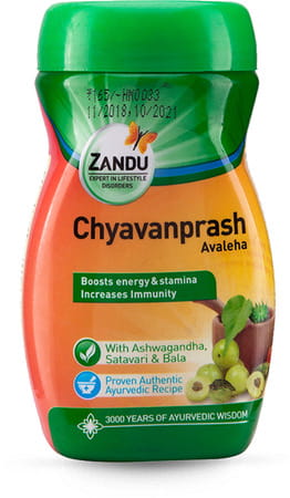 Zandu Chyavanprash Avaleha Health Food Bottle Of 450 G