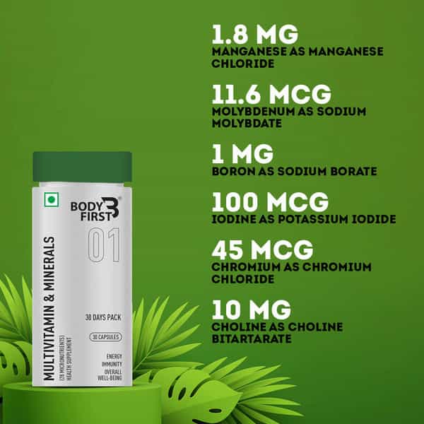 Bodyfirst Multivitamin & Minerals