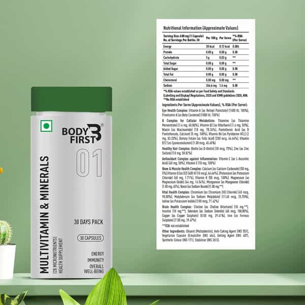 Bodyfirst Multivitamin & Minerals