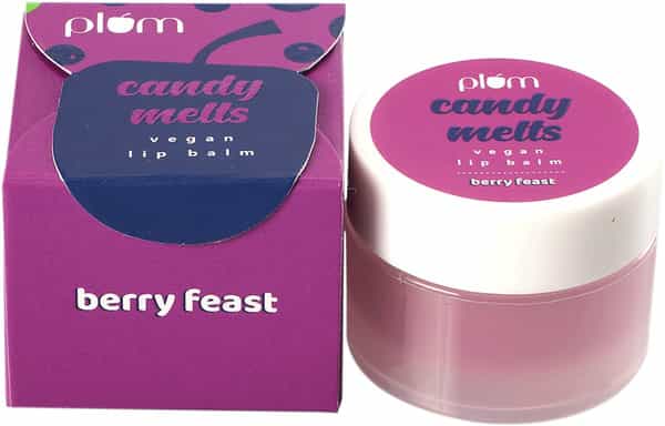 Plum Candy Melts Vegan Lip Balm | Berry Feast- 12 Gm