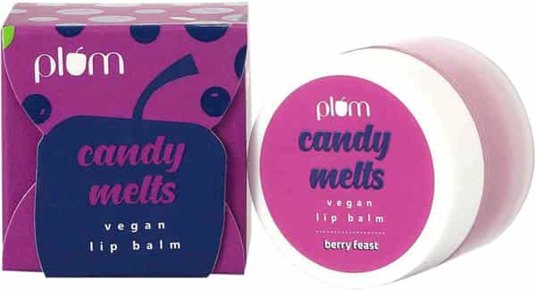 Plum Candy Melts Vegan Lip Balm | Berry Feast- 12 Gm