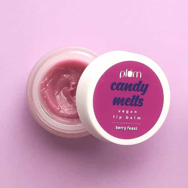 Plum Candy Melts Vegan Lip Balm | Berry Feast- 12 Gm