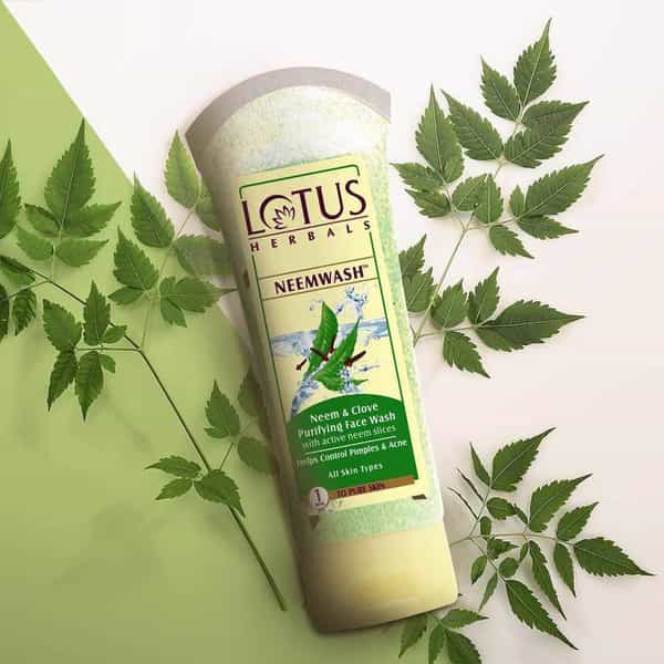 Lotus Herbals Neemwash Neem & Clove Ultra Purifying Face Wash 80G (Pack Of 2)